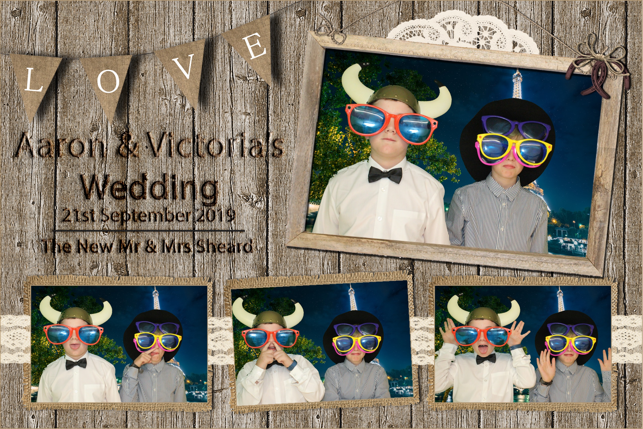 Aaron & Victoria's Wedding  | View more photos from the event at images.mobile-photo-booth.com/u/MobilePhotoBoothUK/Aaron-Victorias-Wedding